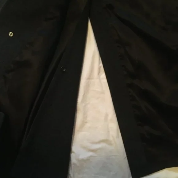 Vintage London Fog 100% Wool Overcoat Extra Long 42 - Picture 6 of 15